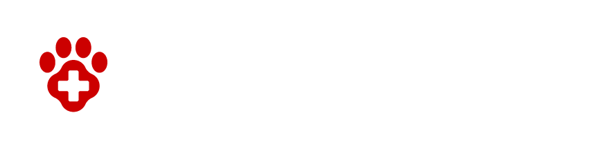 Red paw white cross Animal Help Now name with lifesaving animal apps tagline - A